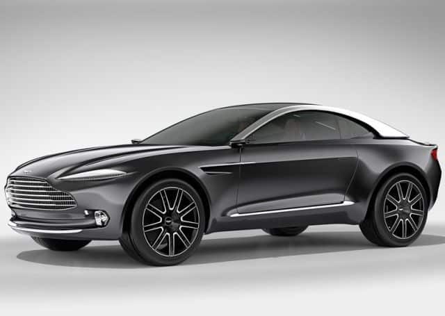 Aston Martin DBX elektrikli GT konsept görünümü