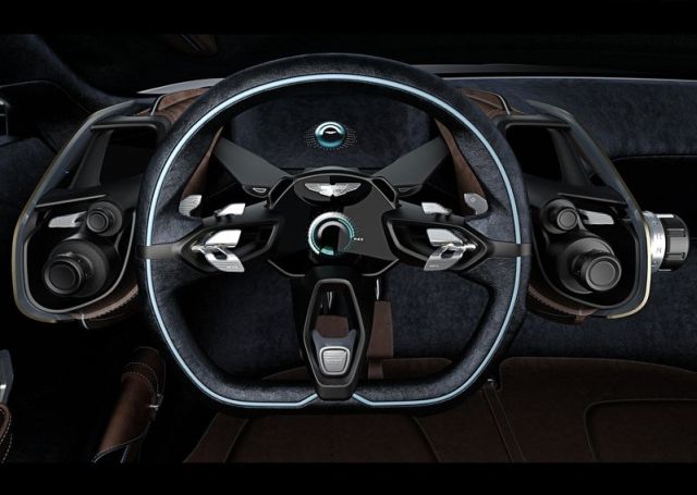 Aston Martin DBX konsept otomobil dış görünümü