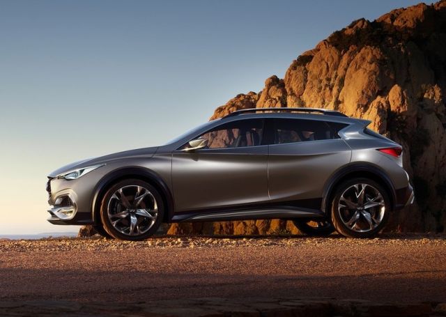QX30 Concept konsept otomobil görünümü