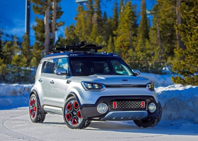 Kia Trailster konsept otomobil arka yan görünümü