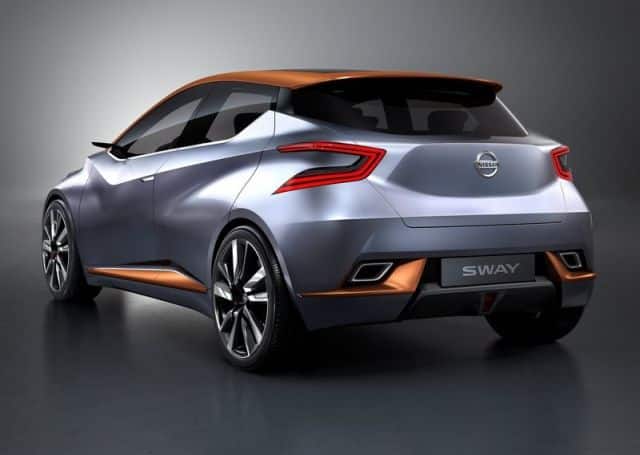 Nissan Sway yandan görünüm