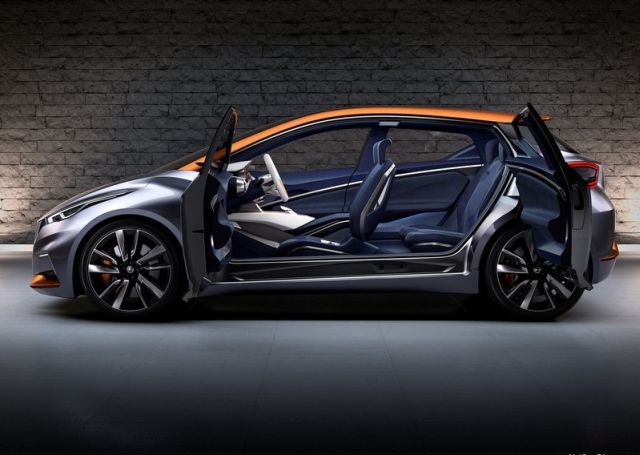Nissan Sway Concept önden üç çeyrek görünüm