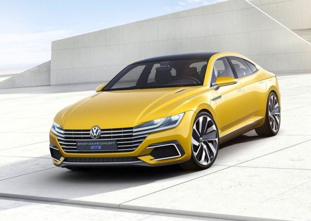 Concept VW Sport Coupe Gte konsept otomobil arşiv görseli