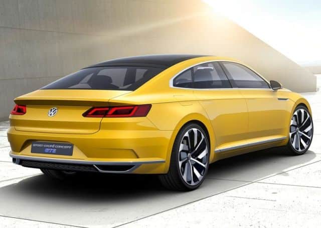 Sport Coupe Concept GTE arka üç çeyrek görünümü