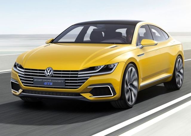 Sport Coupe Concept GTE hareket halinde ön görünüm