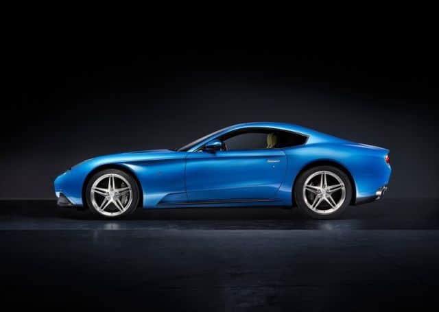 Ferrari F12berlinetta tabanlı Berlinetta Lusso yan görünüm