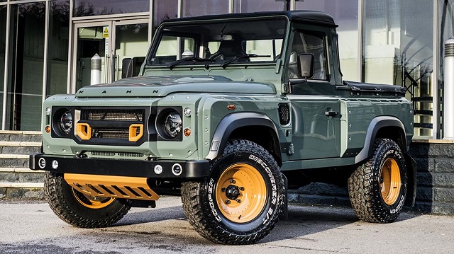 Land Rover Defender Pick Up Chelsea Wide Track dış tasarım