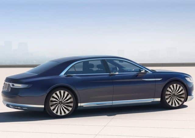 Lincoln Continental Concept iç mekân detayları
