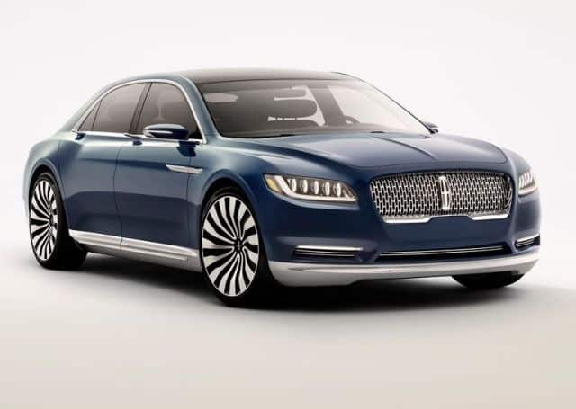 Lincoln Continental Concept konsept otomobil arşiv görseli