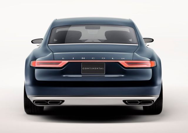 Lincoln Continental konsepti ön tasarım detayı