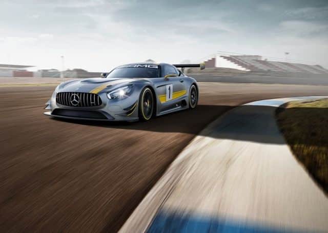 Mercedes AMG Gt3 otomobil arşiv görseli