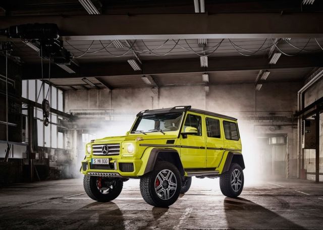 Mercedes G500 4x4 2 portal akslı arazi aracı