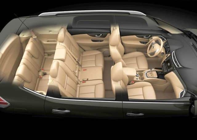 Nissan X-Trail yedi koltuk düzeni