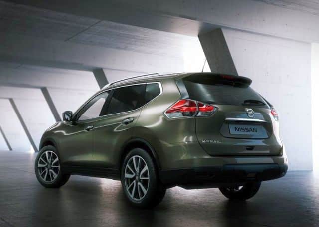 Nissan X-Trail arka bölüm