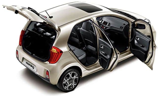 Makyajlı Kia Picanto dış tasarım arşiv görünümü