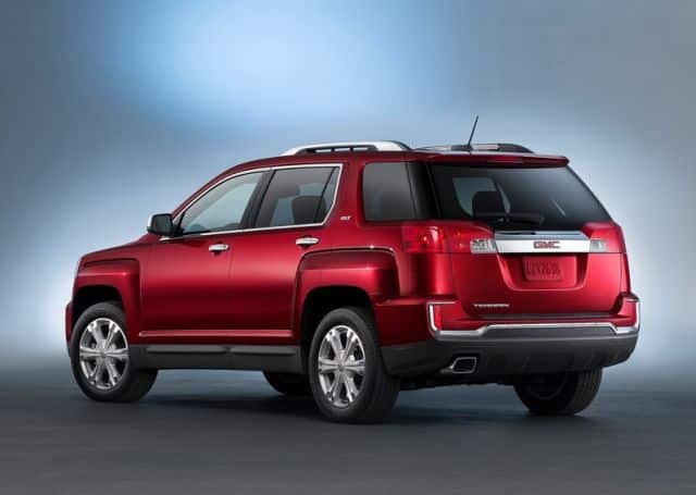 GMC Terrain arka tasarım ve stop lambaları