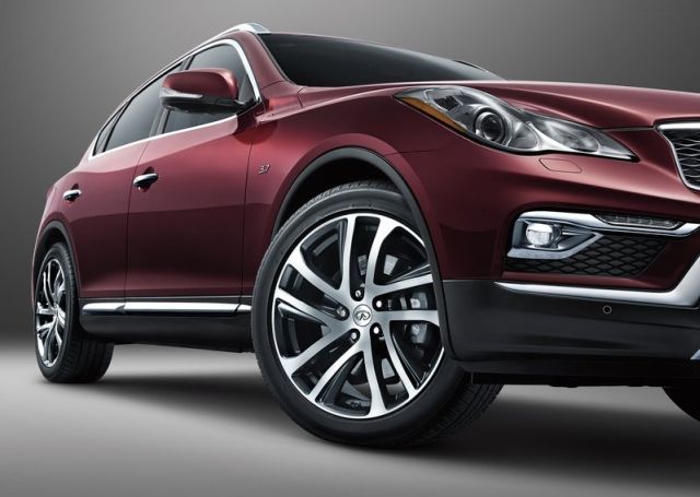 Infiniti QX50 gövde oranları