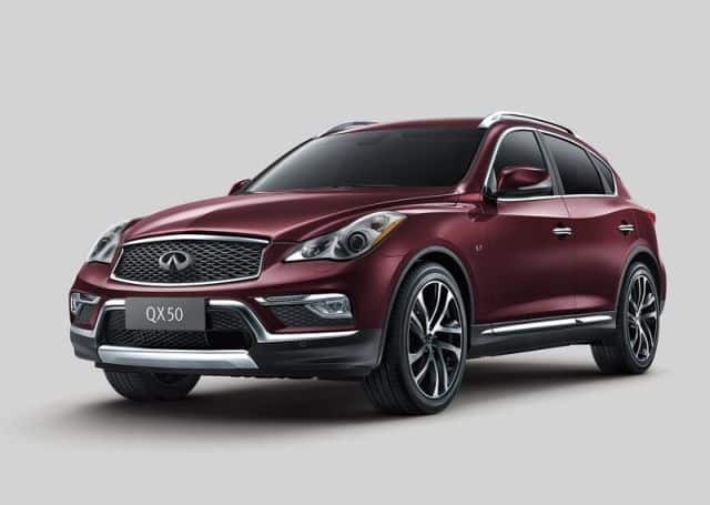 Infiniti QX50 ön tasarım ve ızgara