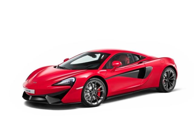McLaren 540C Coupe kokpit ve orta konsol