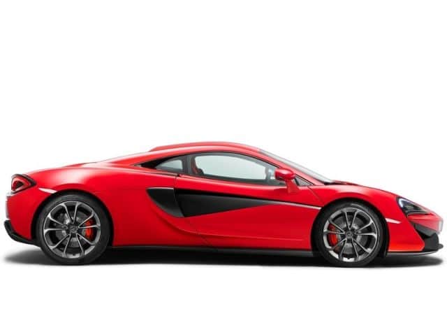 2016 McLaren 540C Coupe ön üç çeyrek görünüm