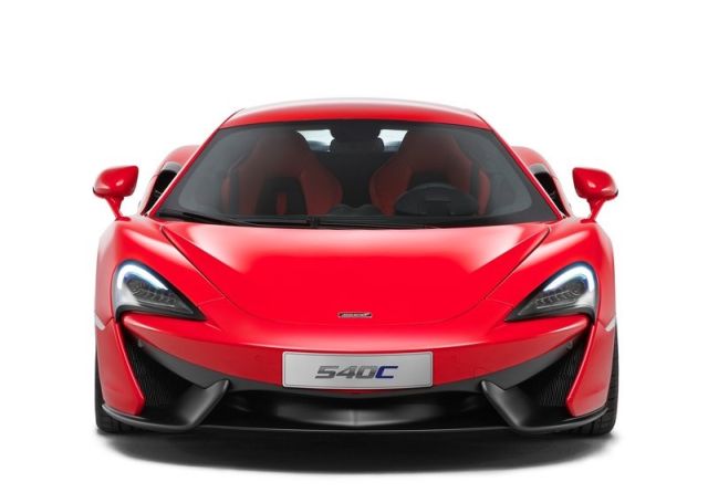 McLaren 540C Coupe yan profil ve dihedral kapı