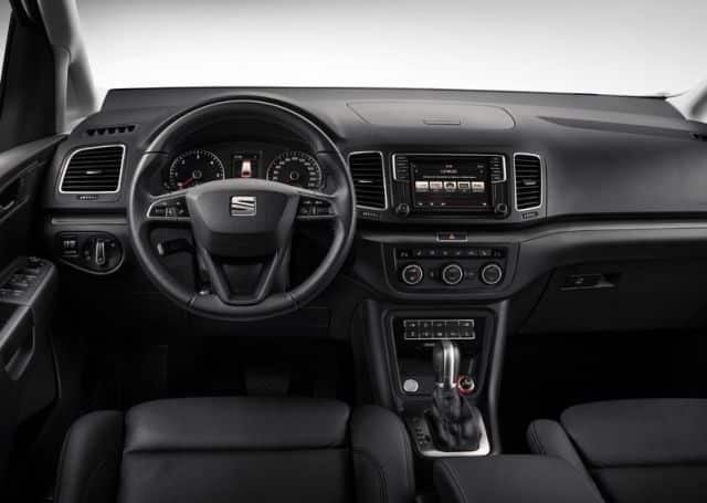 SEAT Alhambra kokpit ve orta konsol