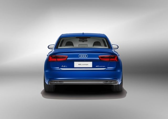 A6 L e-tron gövde ve ön bölüm görünümü