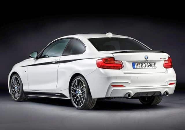 BMW 2 Serisi Coupe M Performance arka görünümü