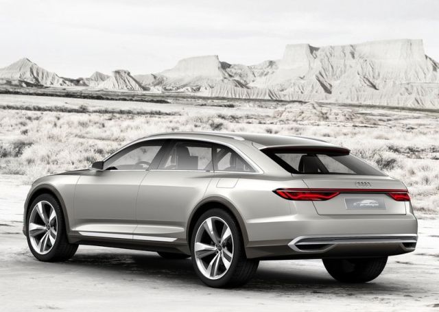 Audi Prologue Allroad yandan gövde görünümü