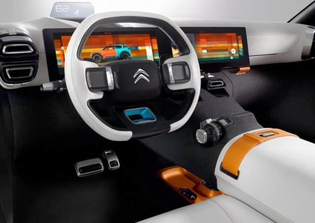 Citroen Aircross Concept stüdyo görünümü