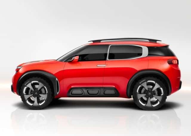 Citroen Aircross Concept ön tasarım ayrıntıları
