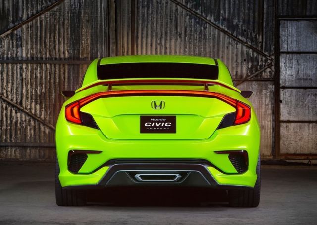Honda Civic konsepti ön tasarım ayrıntıları