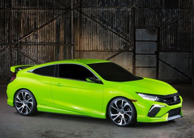 Honda Civic konsepti yandan görünüm