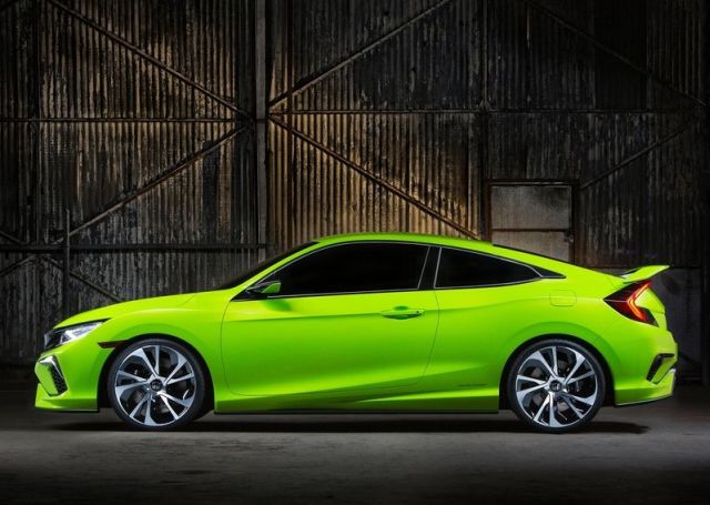 Honda Civic Coupe konsepti arka tasarımı