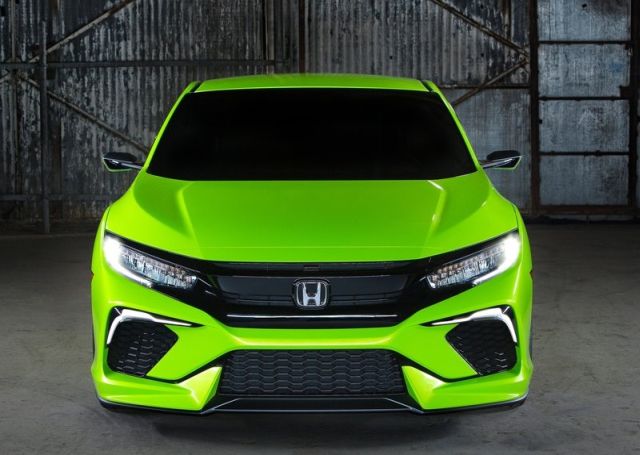 Honda Civic konsepti arka üç çeyrek görünümü
