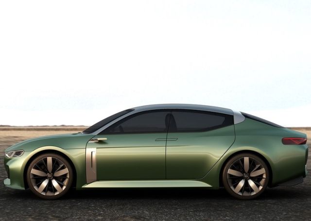 Kia Novo Concept ön ve yan görünüm