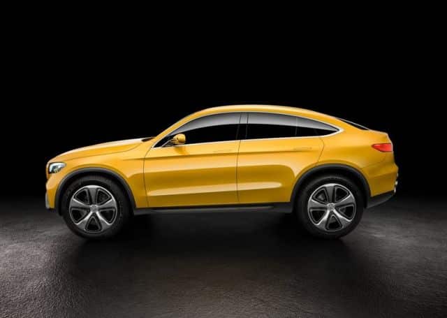 Mercedes-Benz GLC Coupe konsepti ön tasarım ayrıntıları