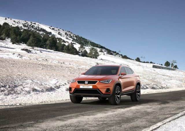 SEAT konseptinin yan gövde çizgileri