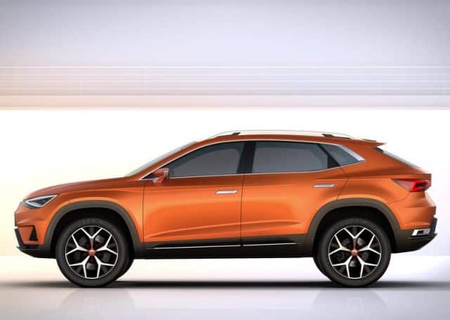 SEAT 20V20 yandan ön gövde görünümü