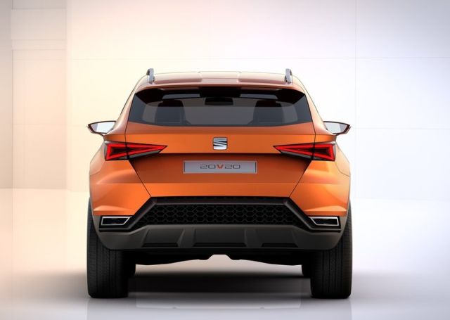 SEAT 20V20 arka üç çeyrek görünümü