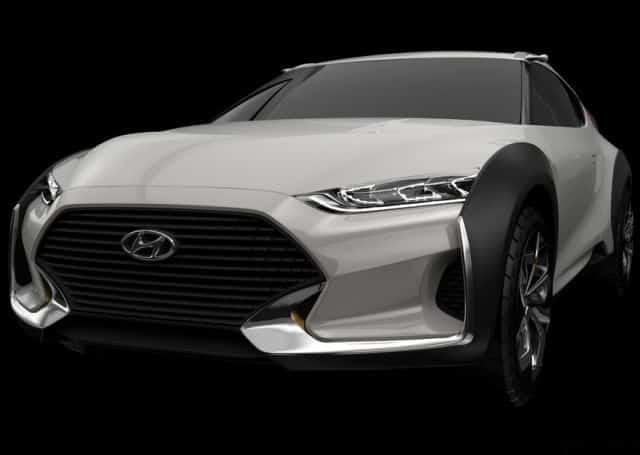 Hyundai Enduro konseptinin yan ve ön görünümü