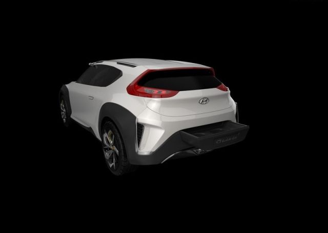 Hyundai Enduro Concept arka üç çeyrek görünüm