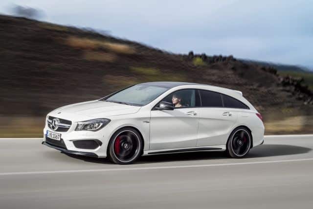 CLA 45 AMG Shooting Brake yandan görünüm