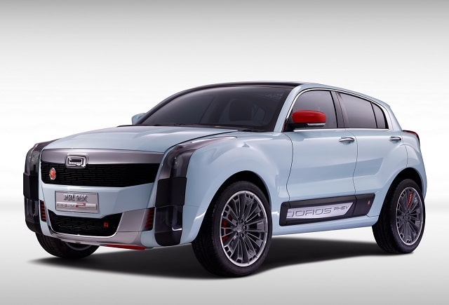 Qoros 2 konsept SUV yan ve ön tasarımı