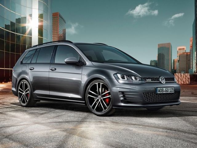 VW Golf Gtd Variant otomobil arşiv görseli