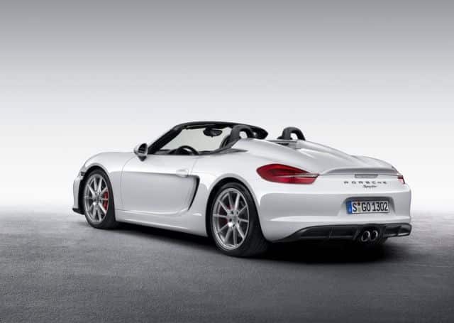 Porsche Boxster Spyder arka tasarım