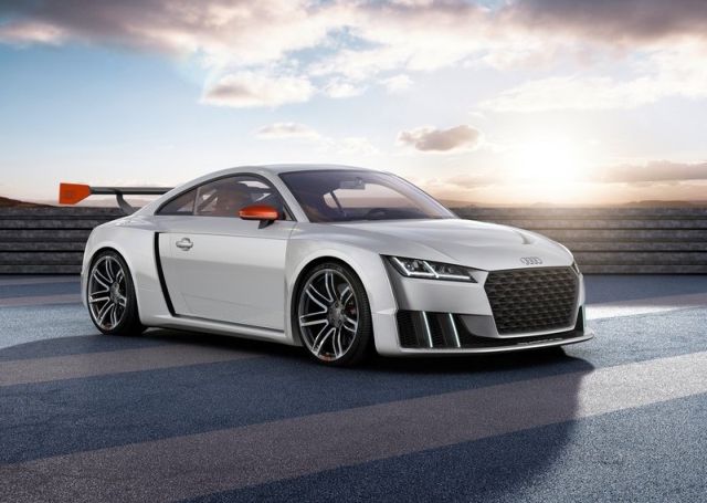 Audi TT clubsport turbo önden görünüm