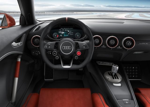 TT clubsport turbo iç mekan ayrıntısı