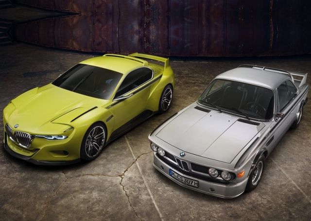 BMW 3.0 CSL Hommage ile klasik BMW 3.0 CSL birlikte