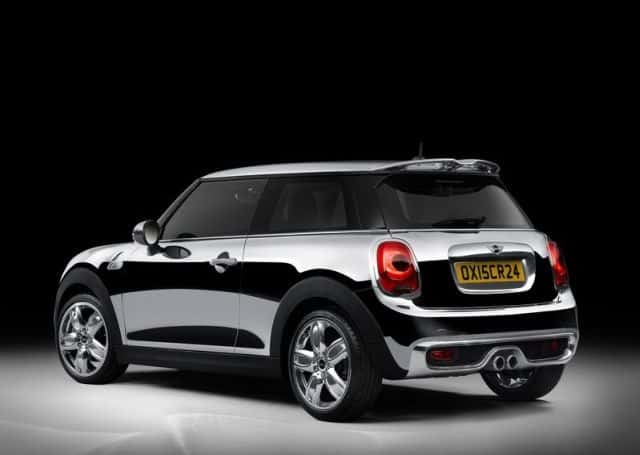 MINI Chrome Line Deluxe krom gövde yan profili